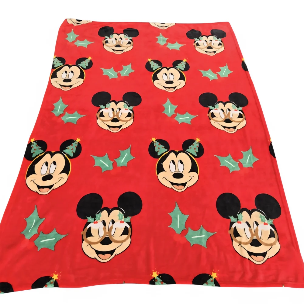 Disney Red Plush Blanket